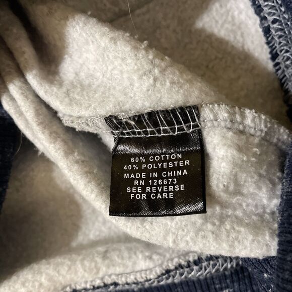 New England Patriots Football Hoodie Mens Medium Pat Patriot Sweatshirt 1960 - Picture 3 of 10